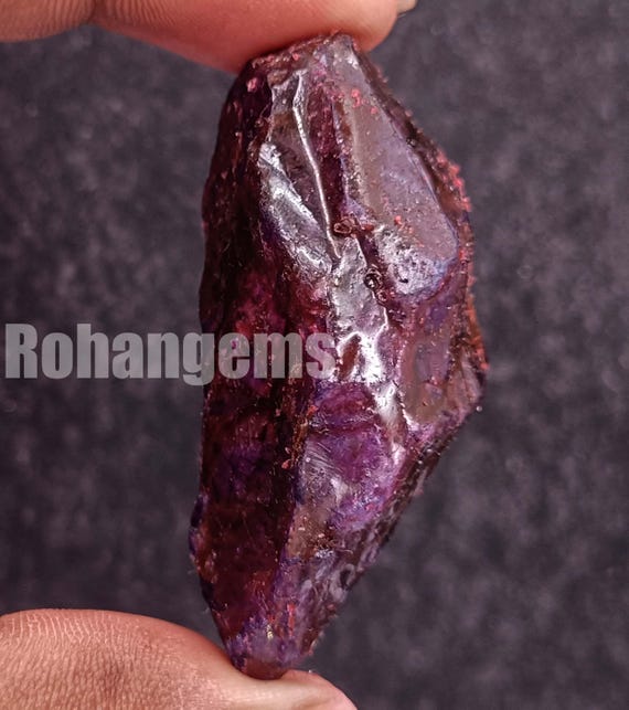 Améthyste Violette Brute Du Brésil - 65,65 Carats - Spécimen Naturel P375.160t