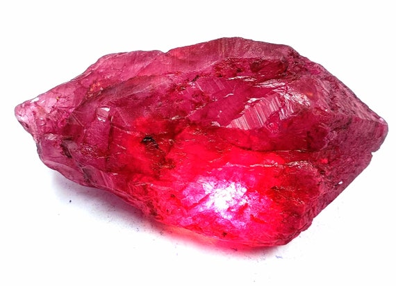 Red Ruby Rough 600 Carat Natural EGL Certified Loose Semi