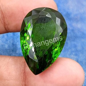 Green Peridot Pear Cut Precious 74.85 Ct Extremely Rare Natural Peridot Excellent CERTIFIED High Quality Free Standard Delivery 4SAL