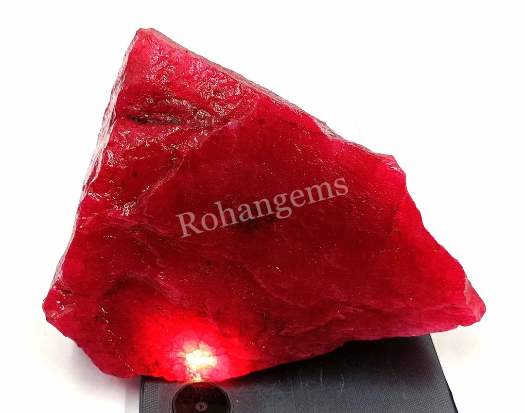 ★ ruby ★ Ruby Rough 3225 Ct AAA Exclusive Rare Rough Natural African