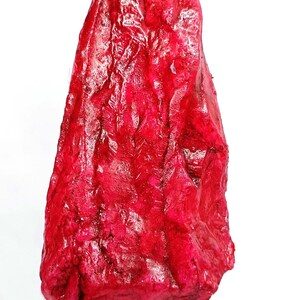 Röd rubin naturlig 383,00 karat certifierad lös ädelsten rå grov ädelsten från afrikansk rubin ädelsten Bästa erbjudande 5JAV