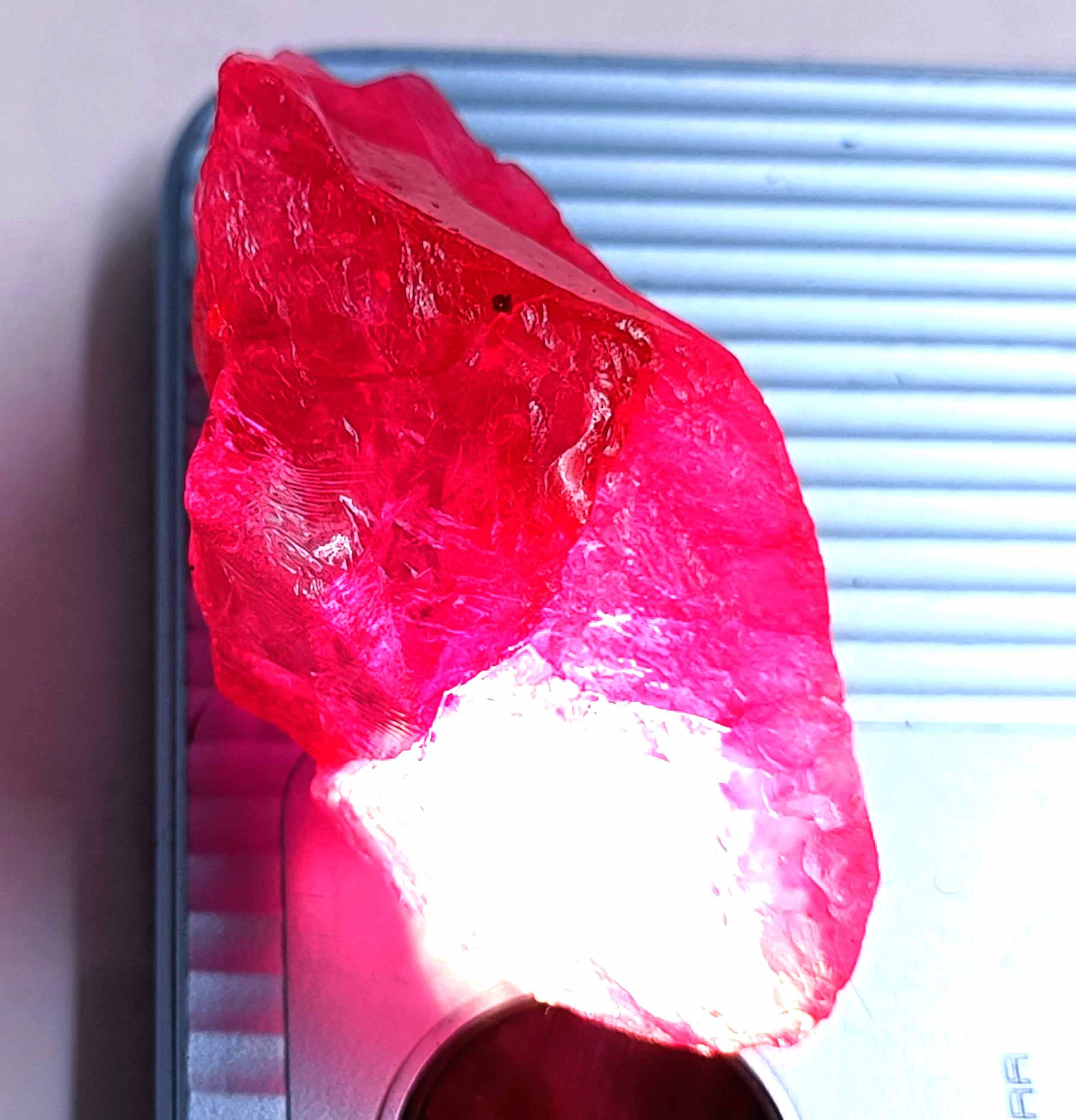 Radheyma Rubino Birmano Naturale Da 11,50 Carati, Pietra Preziosa Sfusa - Foto 10