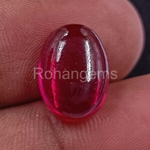 Red Ruby 10.50 CT Certified Natural Attractive Ruby Oval Cut Burma Ruby Looking Nice Loose Gemstone  4DSP