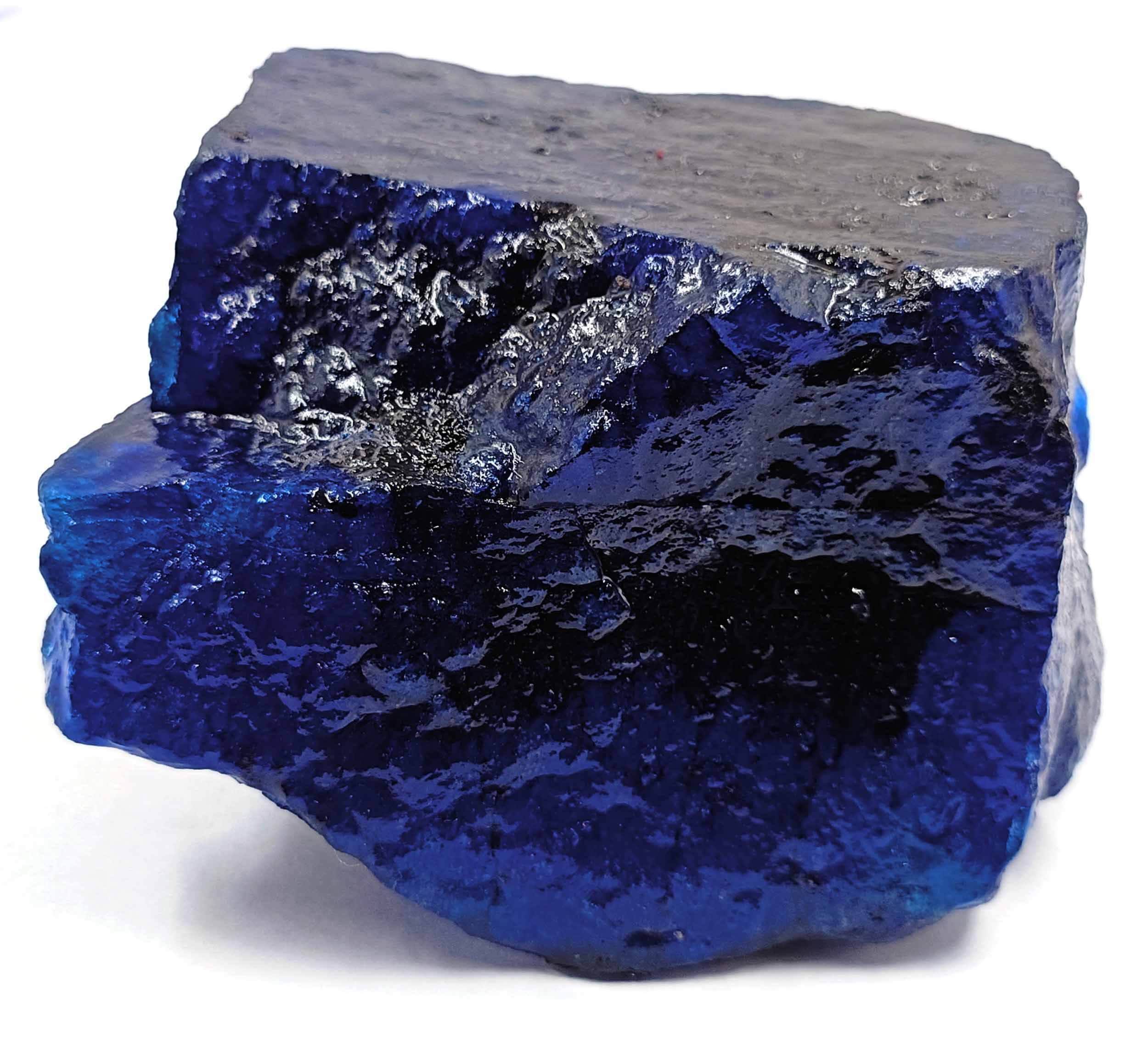 Blue Sapphire Natural Certified Loose Gemstone Semi-transparent