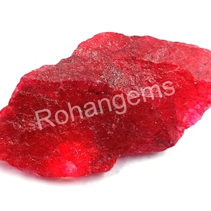 Ruby Rough Natural Rough Stone 1587 Certified Loose Gemstone African Red Ruby Raw Discount Sale Free Shipping 4DAB