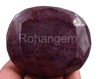Rubis Naturel Cœur 5,9 Carats Rouge Foncé - Certifié AGSL - Qualité Exceptionnelle
