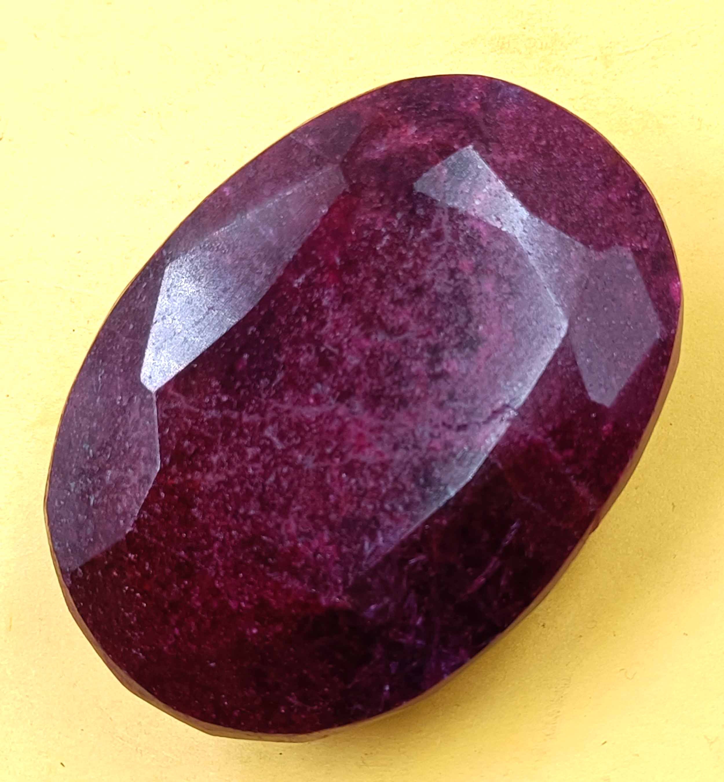 Ruby 1350.00 Ct Natural Certified Loose Gemstone Awesome Red