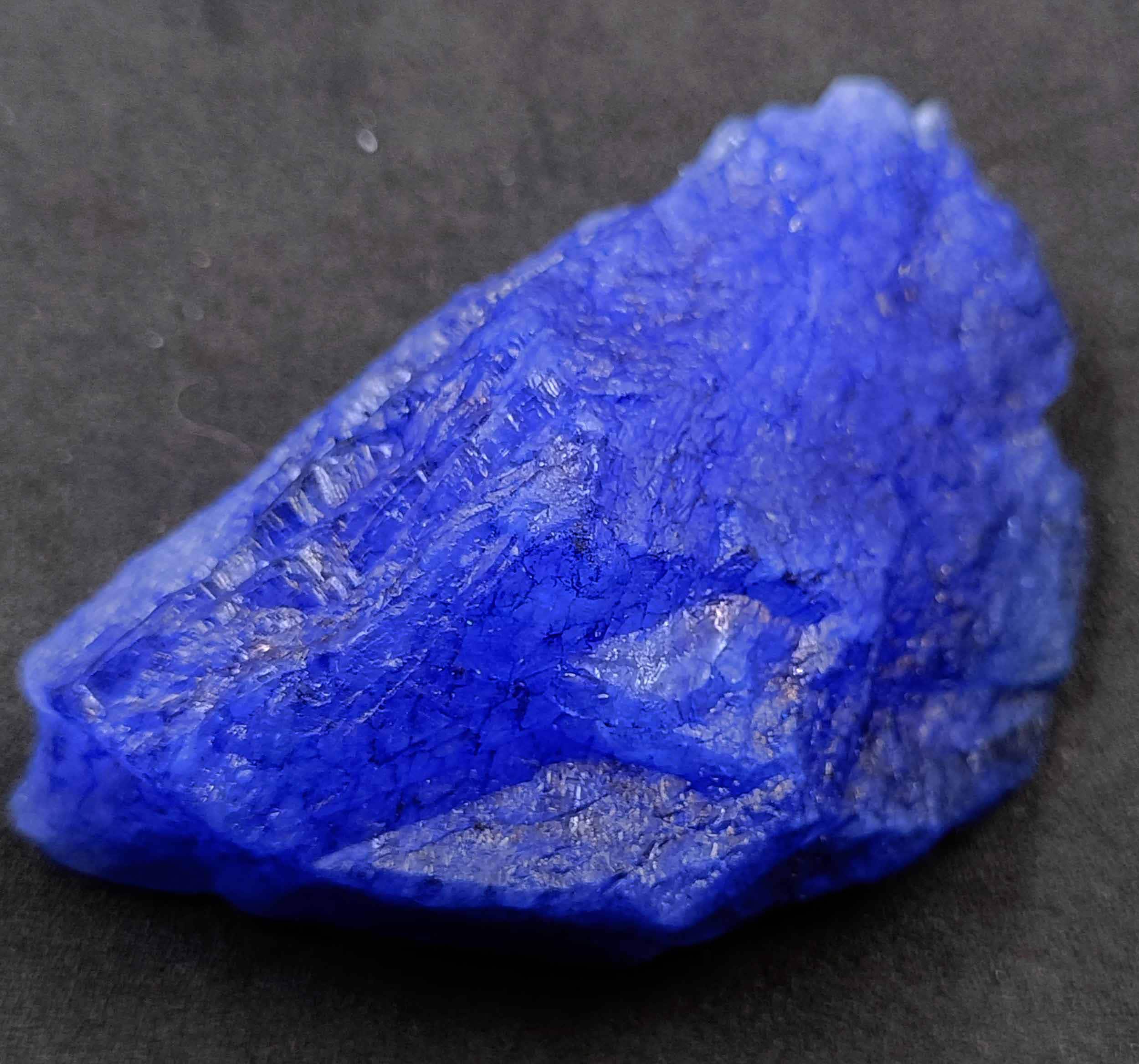 Natural Blue Sapphire Gemstone: 300-350 Ct Raw, Uncut, Unique - Etsy