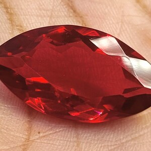 Natural Red Ruby Marquise Shape 18 Ct EGL Certified Loose Transparent Gemstone 6JHB