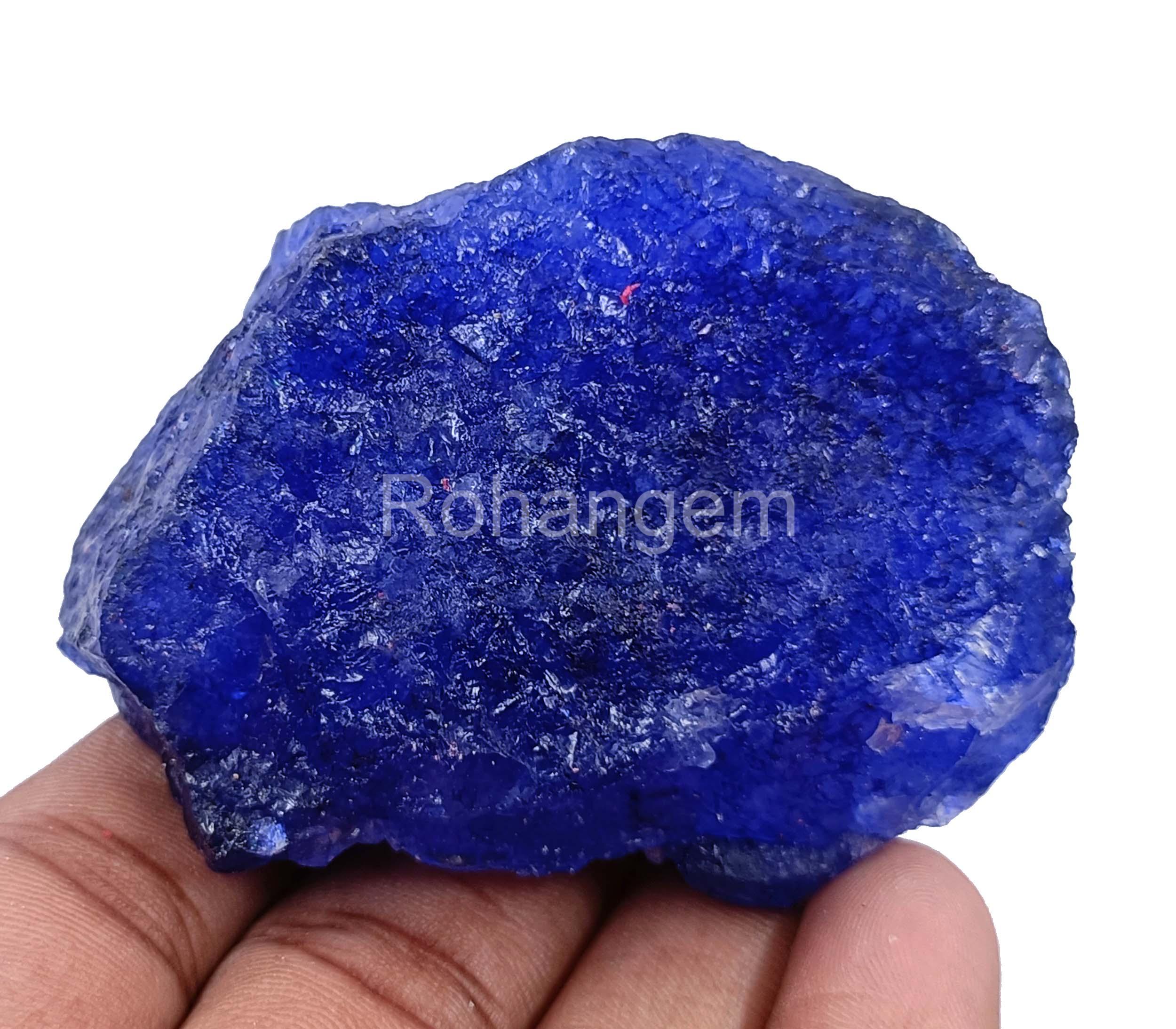 Blue Sapphire Natural African Sapphire Uncut Rough 622.0 Ct