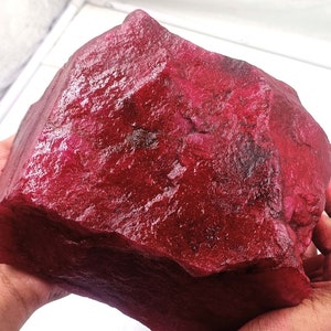 Ruby African Rough Ruby 1Kg 500gm Certified Loose Raw Great Quality Natural Untreated/Unheated Rare Collection Festive Discount Offer NAI
