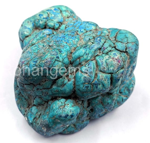 2350 Ct Natural Arizona Turquoise Sky Blue Tumble Rough EGL