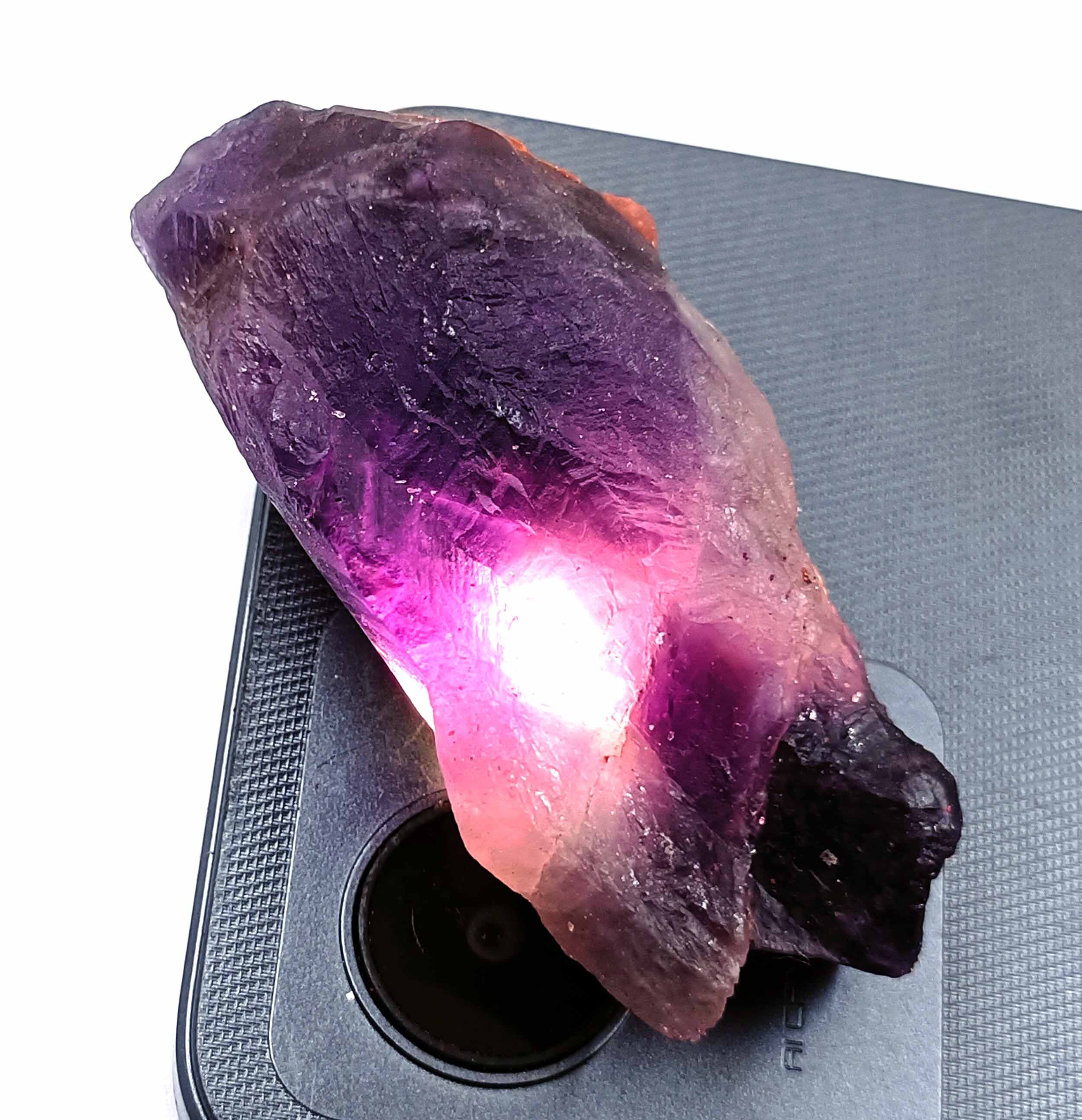 Purple Alexandrite Rough 220.95 Ct Certified Earth-mind Natural