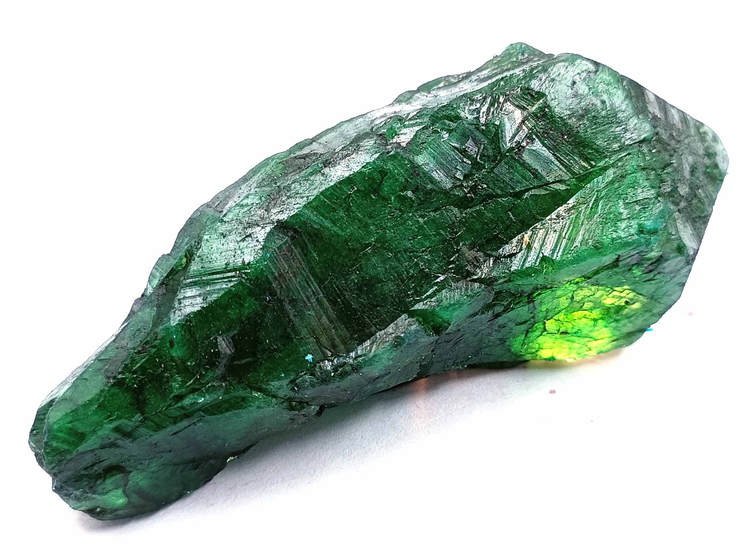 Énorme émeraude Brute Colombienne Verte Naturelle - 64g (320 Carats) - Certifiée