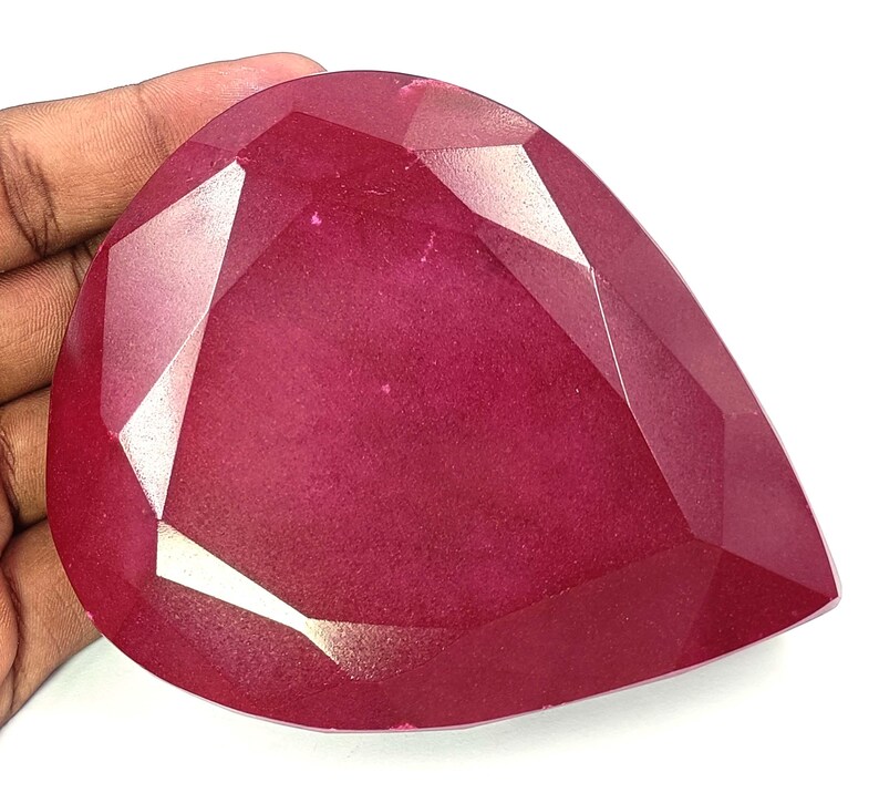 2090.5 Ct Pigeon Blood Red Ruby | Huge Natural Certified African ...