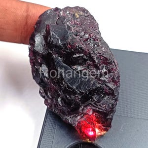 Red Alexandrite Natural 277 Ct Rare Collection Certified nice Loose Gemstone Rare Beauty from Russia Semi Transparent Rough Gemstone  5MMF