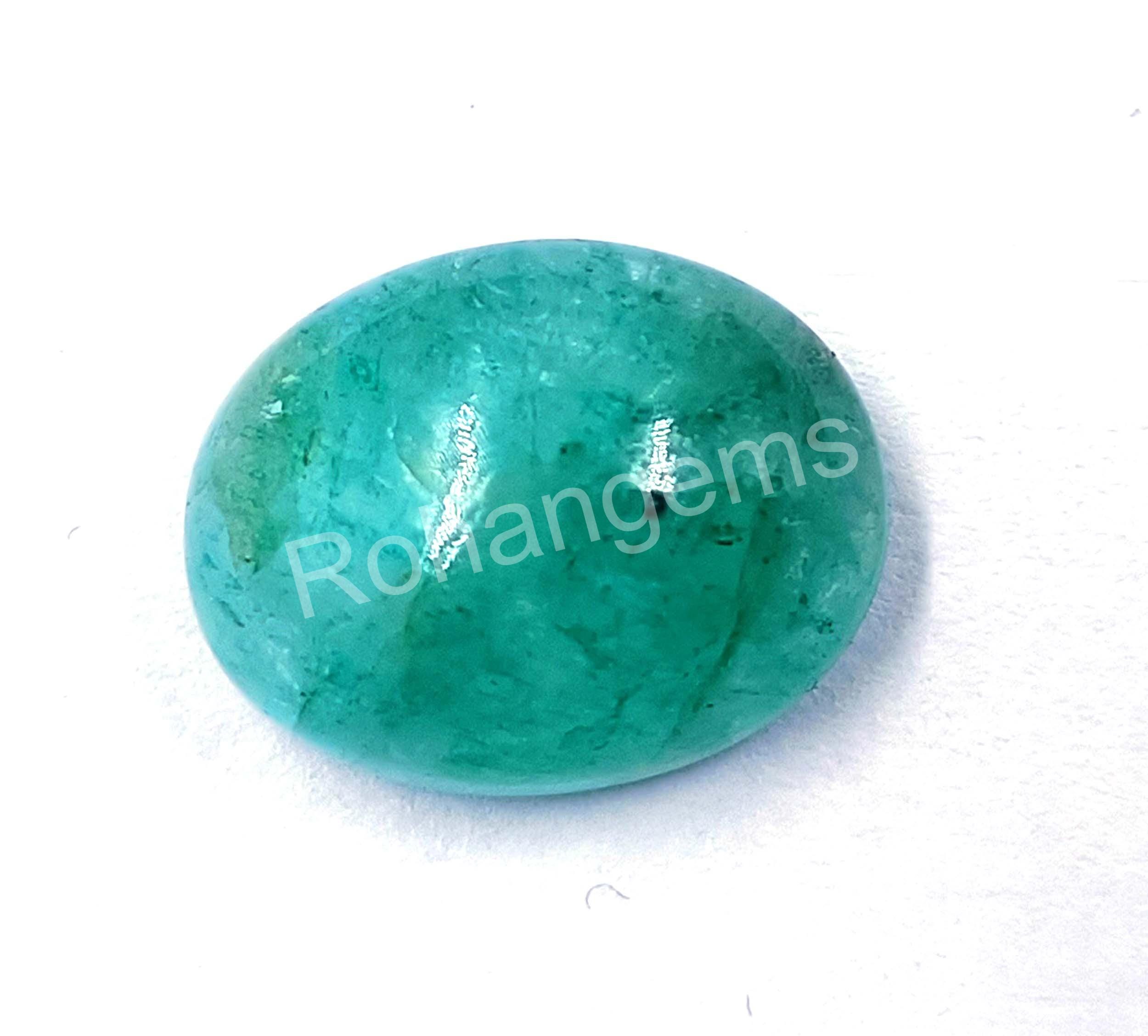 Émeraude Verte Naturelle De Colombie - 9,52 Carats - Certifiée GIL - Taille Carrée - Excellence