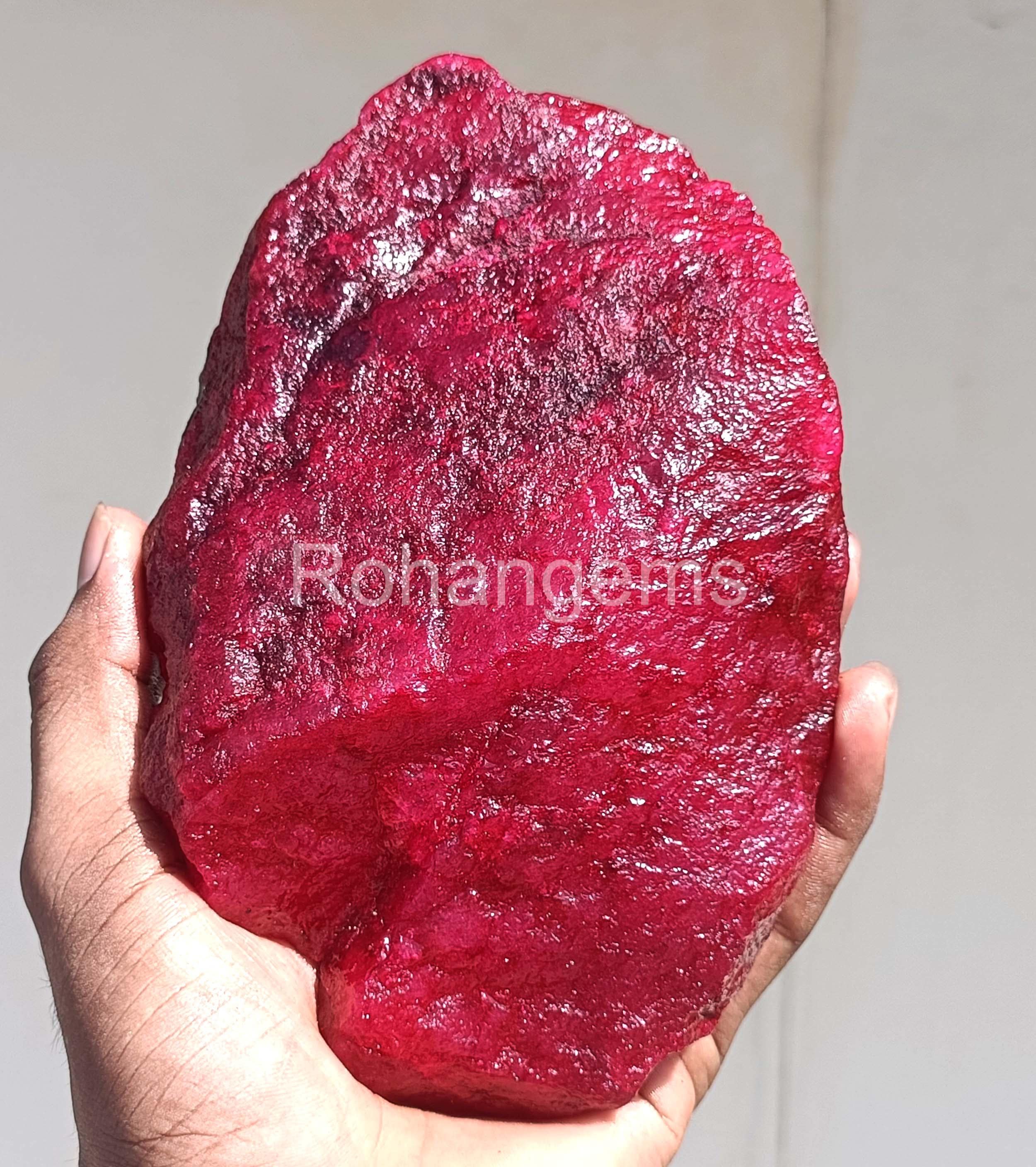 Impressive Quality Ruby Rough 5944.5 Carat Natural African Raw 
