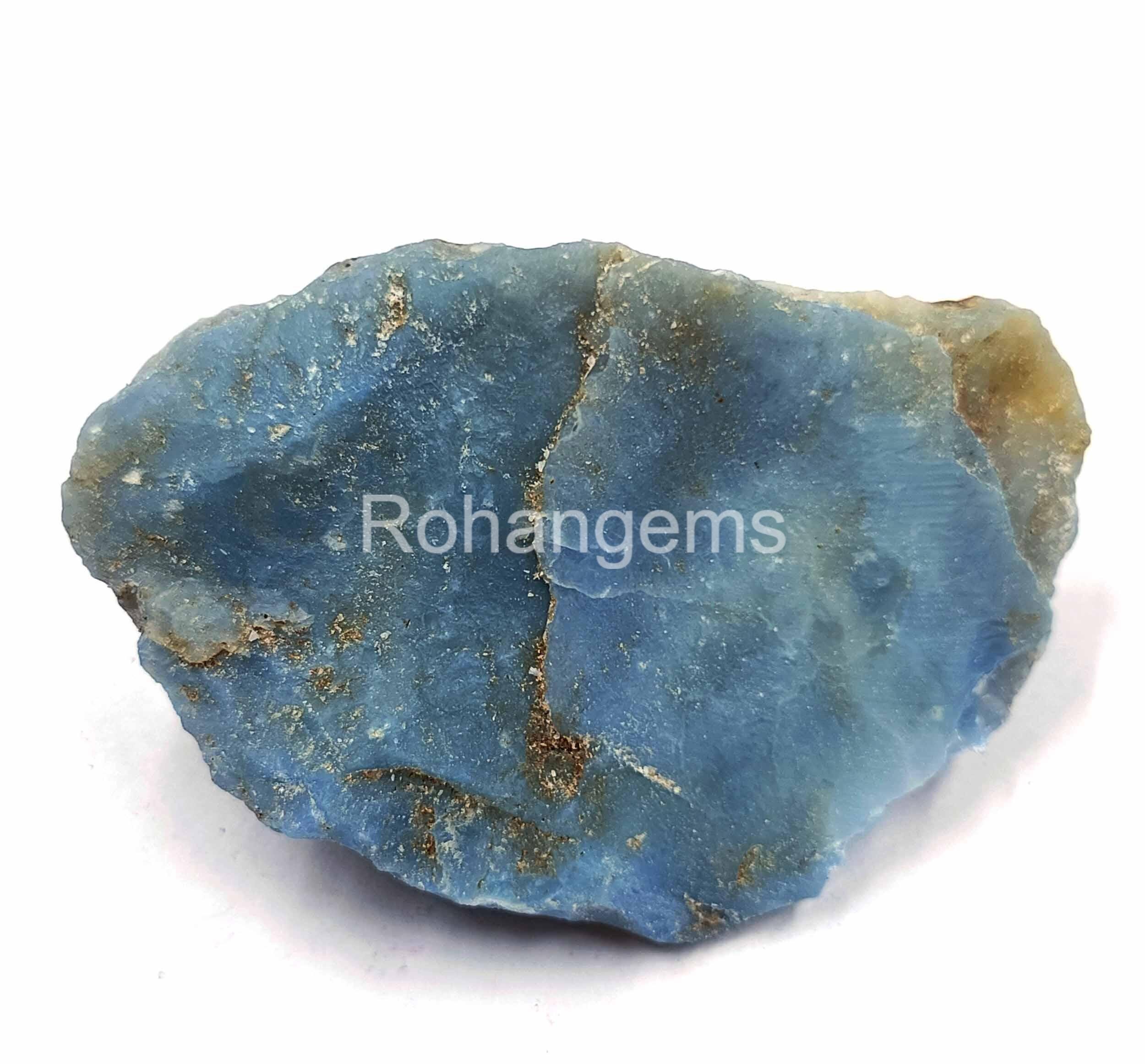 オパール 原石 オーストラリア産 オマケ付 ブルーオパール原石 天然認定未カット原石 624CT オーストラリア産 AAA