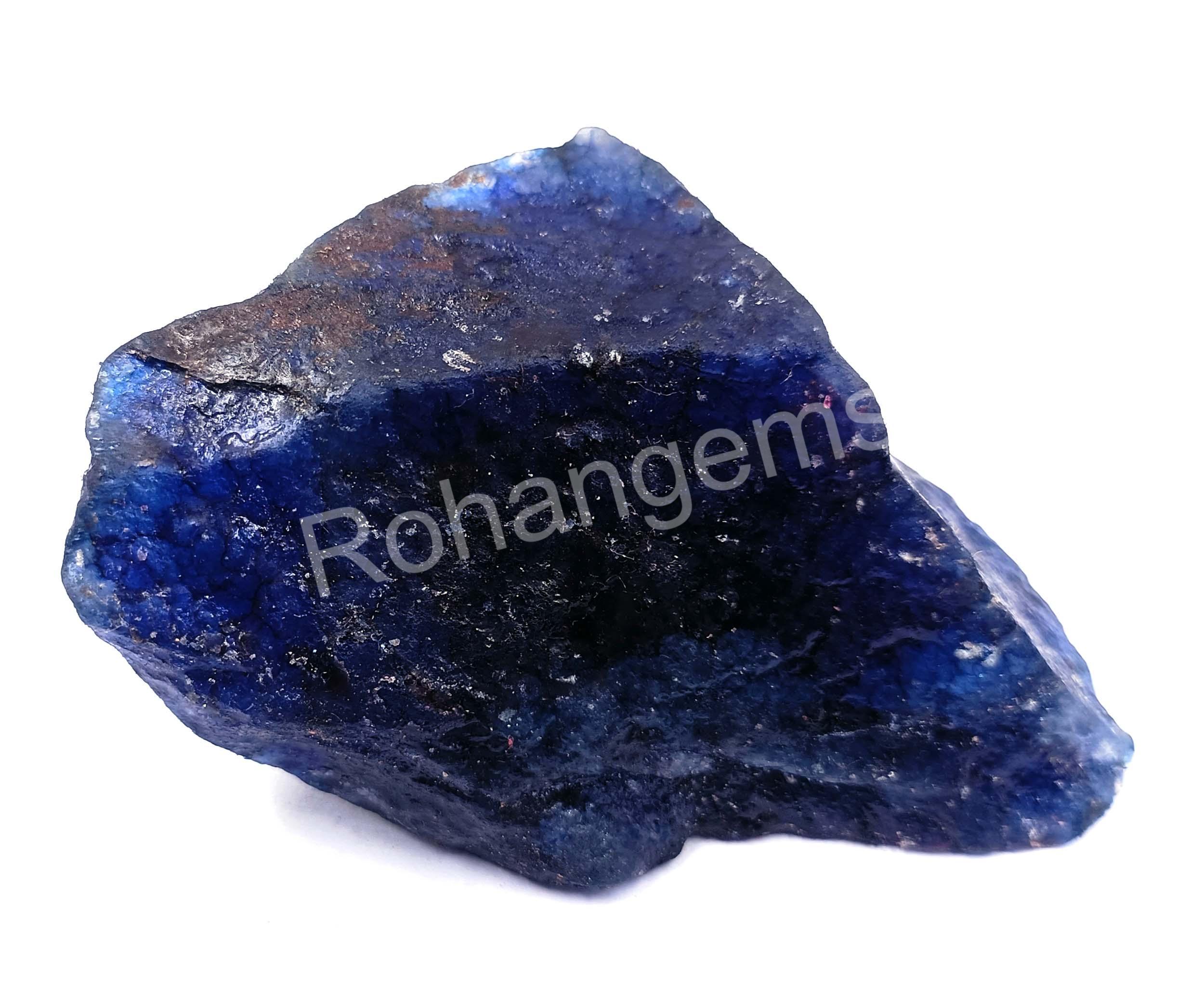 Blue Sapphire African Sapphire Raw 708.5 Ct Natural Certified