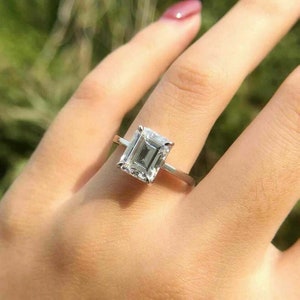 Diamond 5.00 Carat Faceted Emerald Cut White Diamond VVS1 Clarity IGL Certified Loose Gemstone D-Color Lab Grown Ring & Pendant Size Diamond