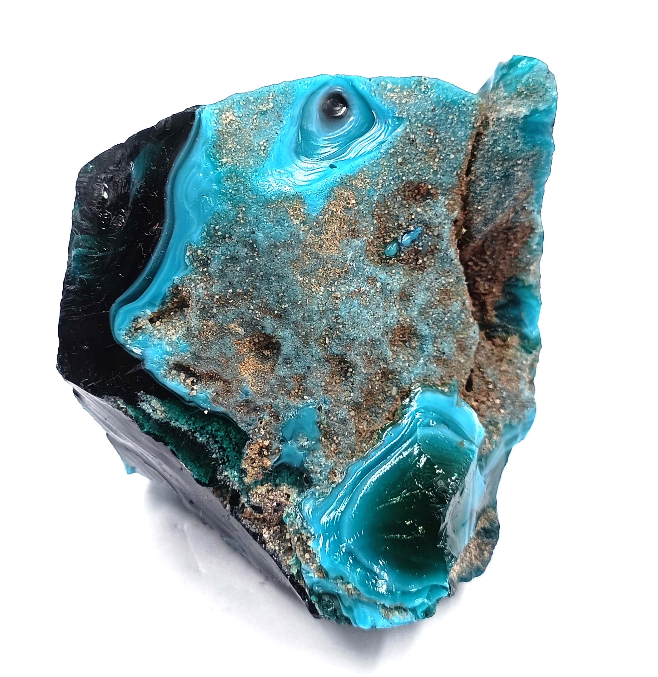 1376.00 Ct Sky-blue Turquoise Rough | Natural EGL Certified
