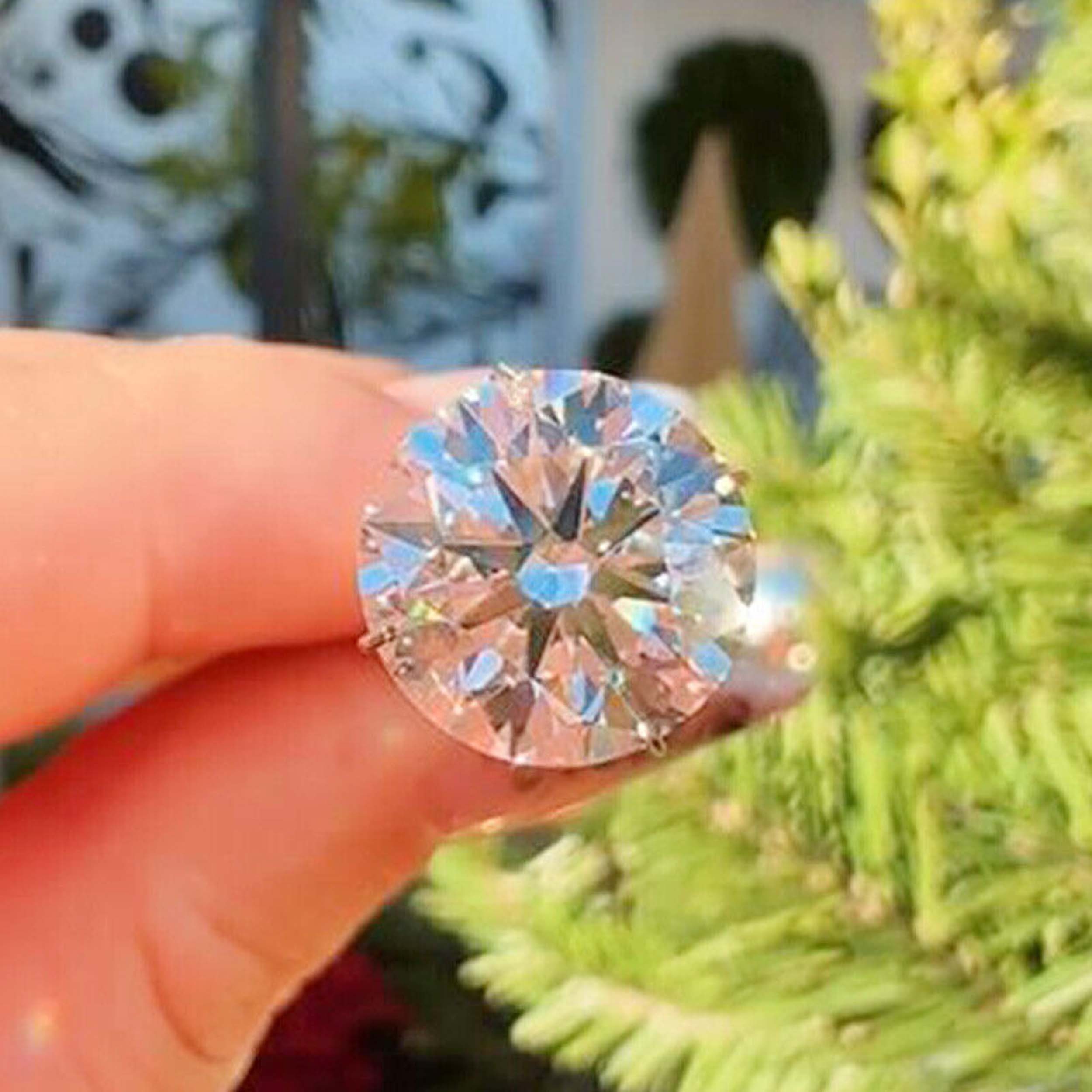 Diamant Rond Naturel 1.05 Ct D VVS1 - Certifié GDL, Taille Excellente