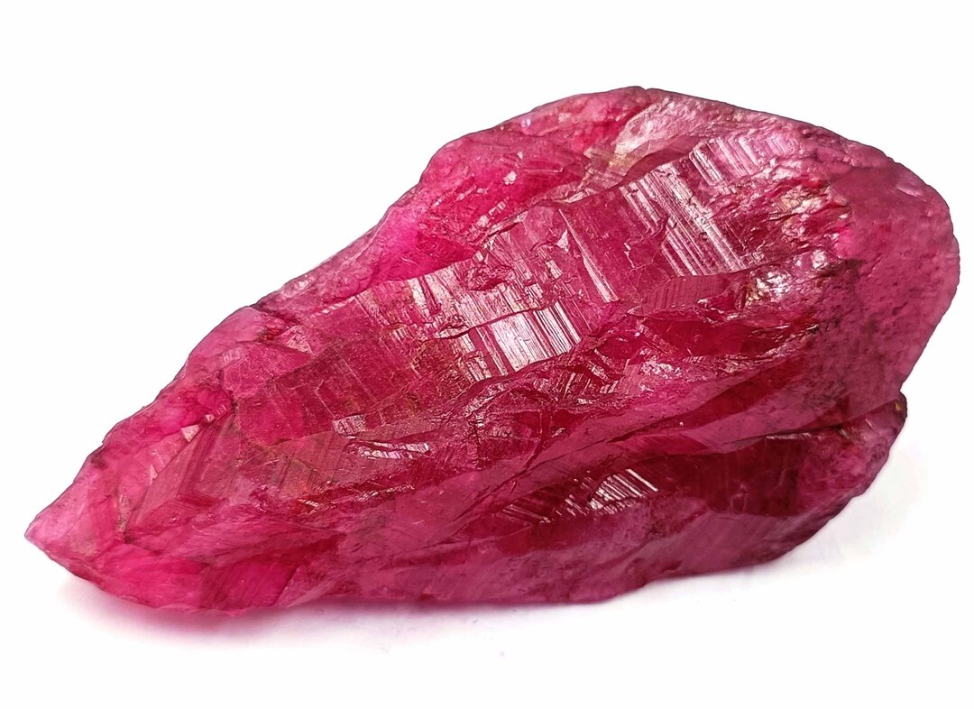 Ruby Raw Natural 700-800ct Certified African Red Ruby Loose Gemstone ...
