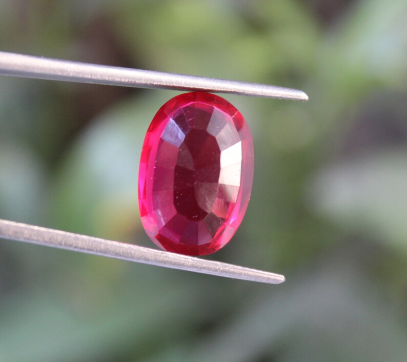 17.05 Carat Certified Natural UntreatedUnheated Sizzling Oval Shape 18 x 13 mm Rare Pinkish Red Ruby Loose Gemstone From Burma VJ1896