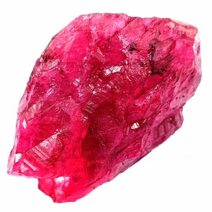 Ruby Natural 700-800 Carat Certified Loose Gemstone Semi Transparent Rough Gems African Red Ruby Gemstone Rare Collection Expedite Shipping!