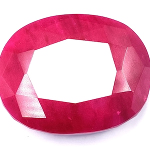 Natural Pigeon Red Ruby 2593.00 CT | Certified African Oval Shape | Opaque Loose Gemstone | Exclusive Quality 5AJJ