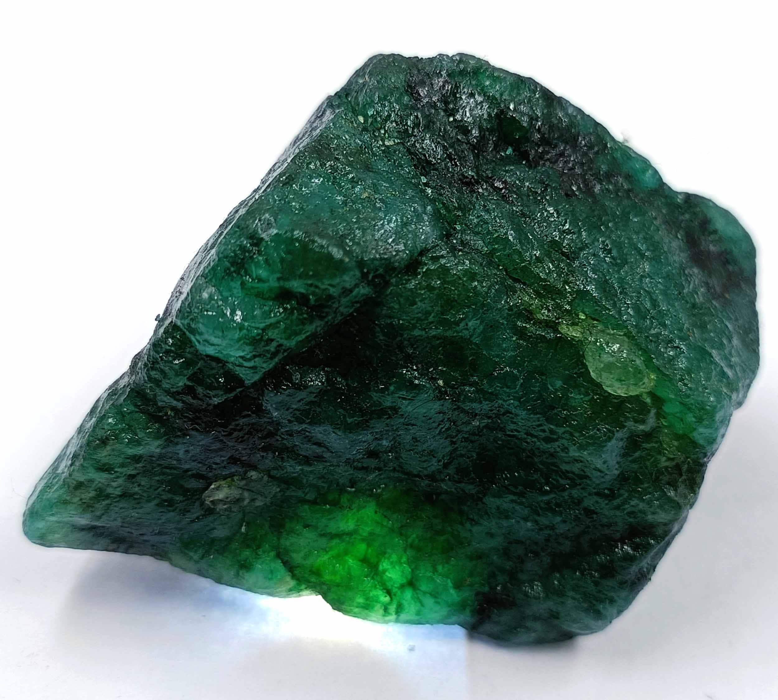 Émeraude Naturelle De Colombie 6,52 Carats - Certifiée GIL - Forme Troïdia - Neuf