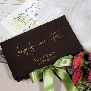 Envelope de presente de casamento personalizado, envelope de dinheiro personalizado, envelope de dinheiro de luxo para recém-casados, suporte de manga para cartão de presente feito à mão