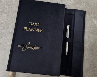 Personalized 2026 planner, Custom daily agenda, Daily and Weekly Planner, Goal book