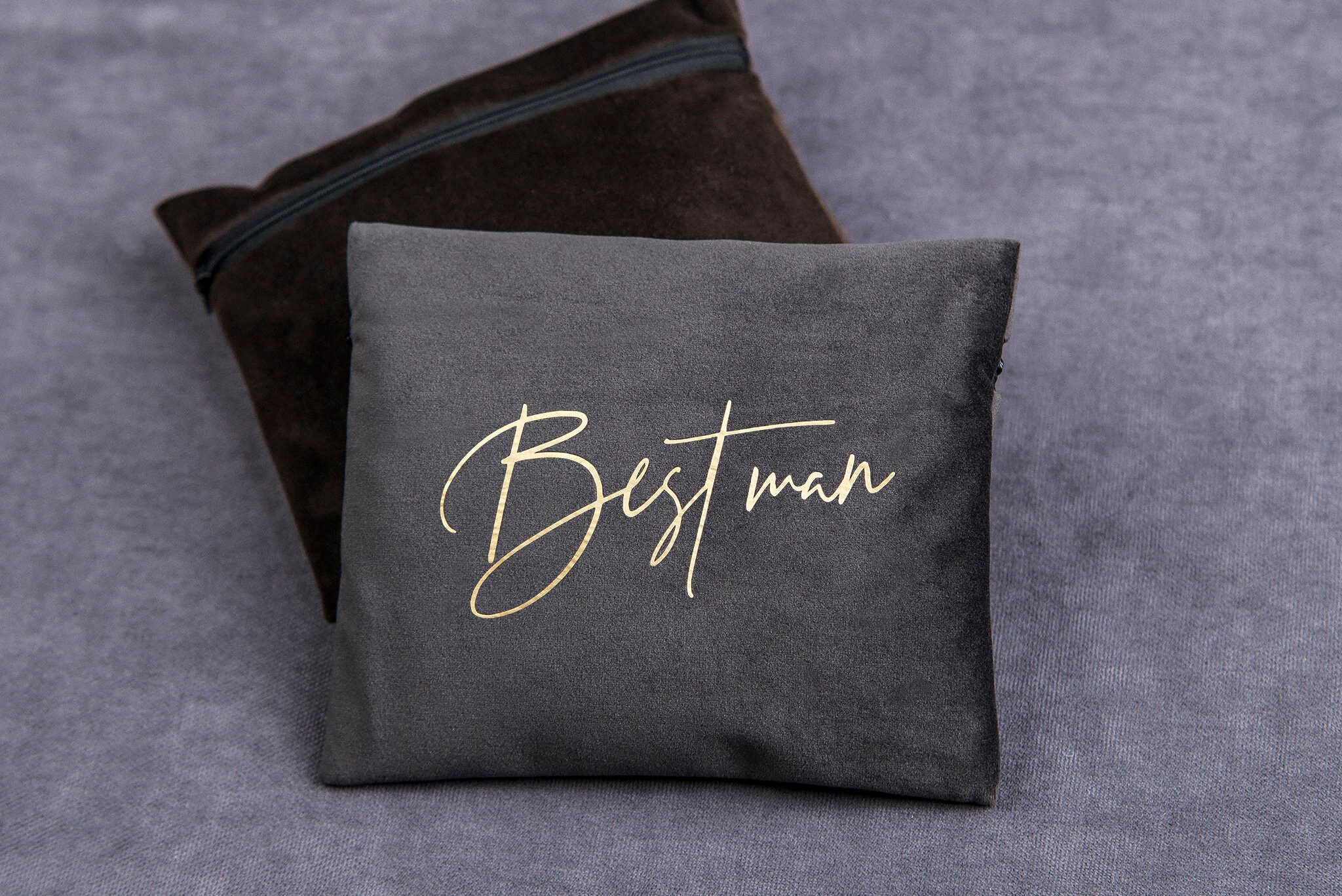Zippered men's cosmetic bag personalized cosmetic bag Etsy