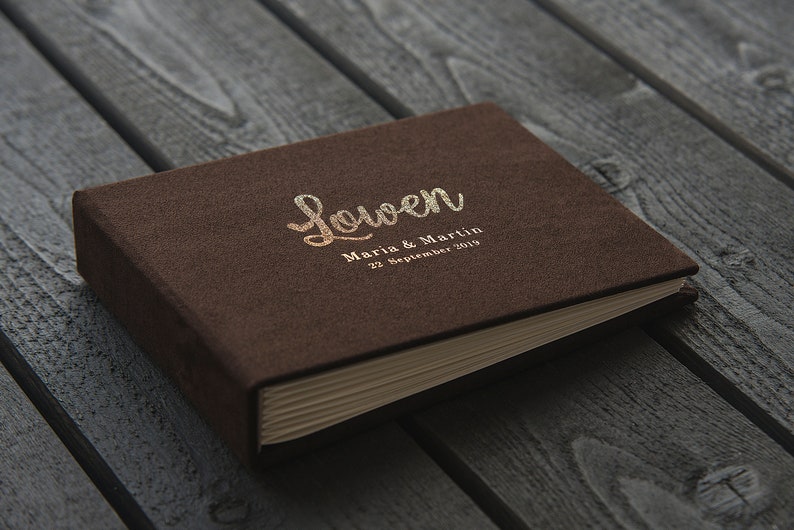 Wedding Guest Book / Photo Booth Album Personalized Classic Etsy