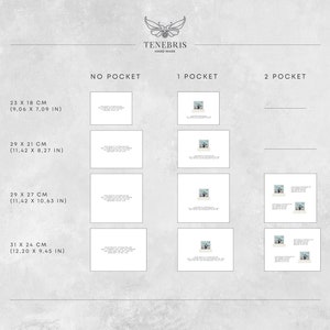 Album size chart