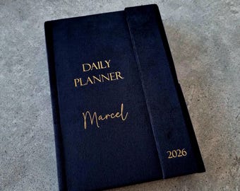 Personalized 2026 planner, Custom daily agenda, Daily and Weekly Planner, Goal book