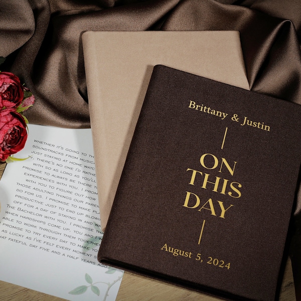 Marriage ceremony book, wedding officiant book A4 size, custom personalized booklet for wedding ceremony readings, birthday officiant book