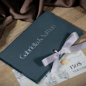Enveloppe porte-monnaie, Enveloppe personnalisée pour offrir de l'argent / une carte-cadeau, Enveloppe personnalisée pour mariage, anniversaire ou autre événement pour de l'argent