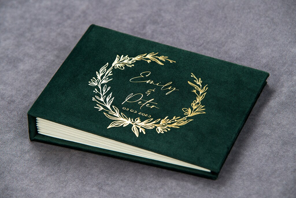 Album Fotografico Personalizzato UV-18 – Libro Degli Ospiti O Di Ritagli Per Compleanno
