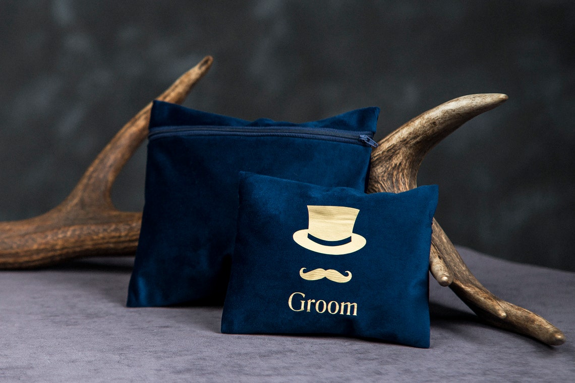 Men's Cosmetic Travel Bag With Custom Print Cosmetic Etsy