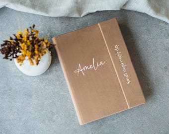 Personalized weekly agenda, 2026 planner, Custom notebook, Daily and Weekly Planner, Diary for goal-setting/tasks