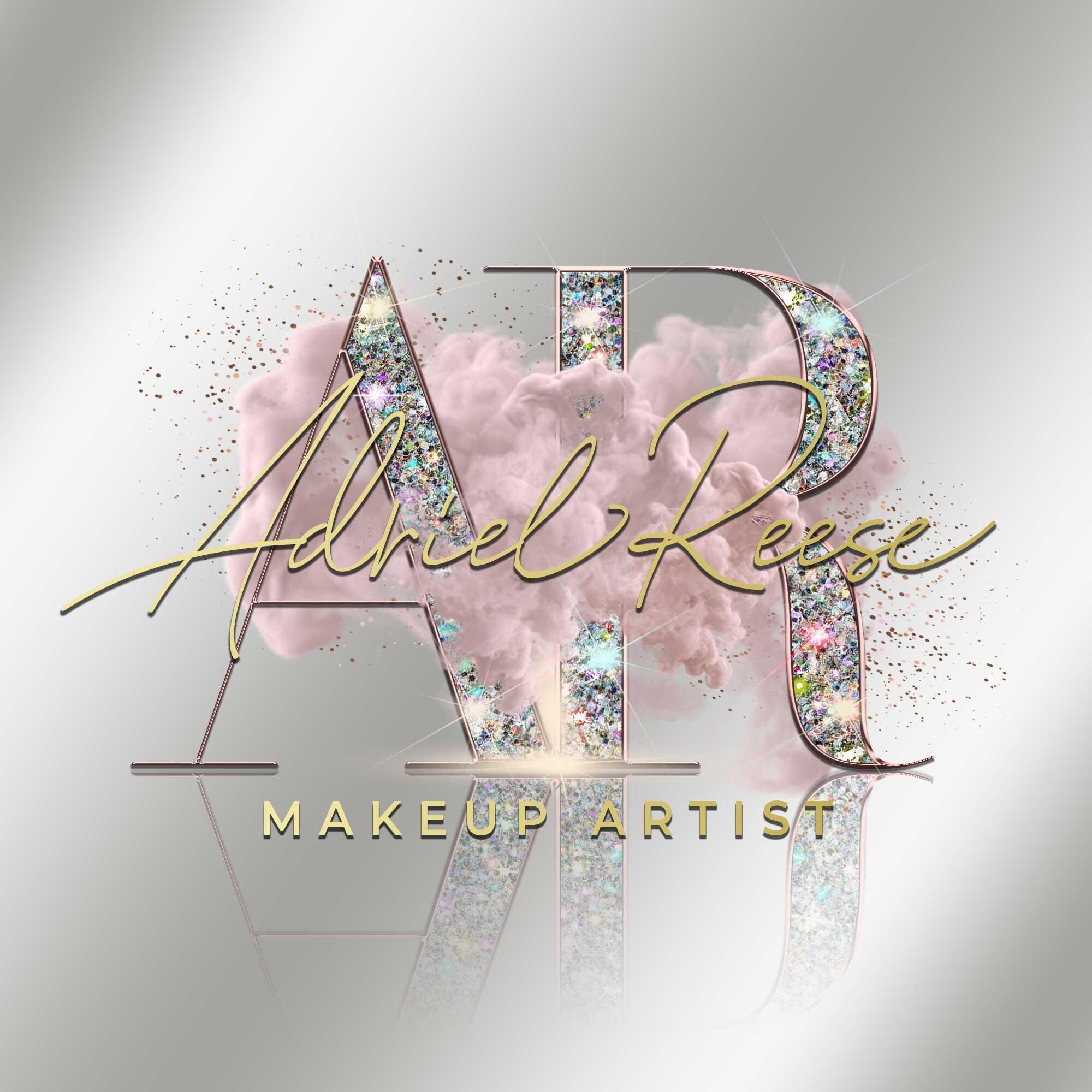 Digital colorful glittery logo design, 24 HOURS DELIVERY, crafts logo, decor logo, events logo, makeup logo, hair logo, Branding, Logo