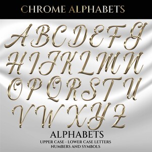 Number Lettering Gold Color Cursive Gold Transparent Letters, PNG Cursive Letters, Script Font Letters ...