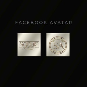 Puede incluir: Dos im&aacute;genes cuadradas con texto dorado sobre fondo blanco. La primera imagen dice "Sophie Aesthetics and Beauty" con un borde dorado alrededor de la palabra "Sophie". La segunda imagen tiene un c&iacute;rculo dorado con el texto "Sophie Aesthetics and Beauty" alrededor del exterior y las letras "SA" en el centro.