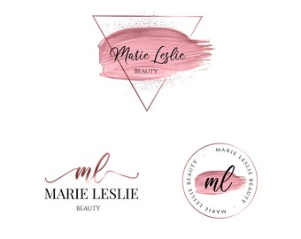 event planner business cards Premade gold 3D texture and glitter calligraphy beauty logo design, Handmade glittery logo design, Branding, Business card