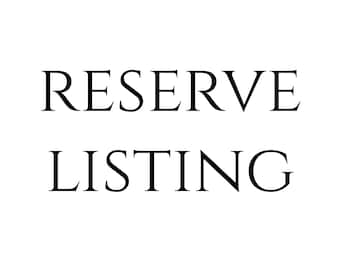 Reserve Listing Meee