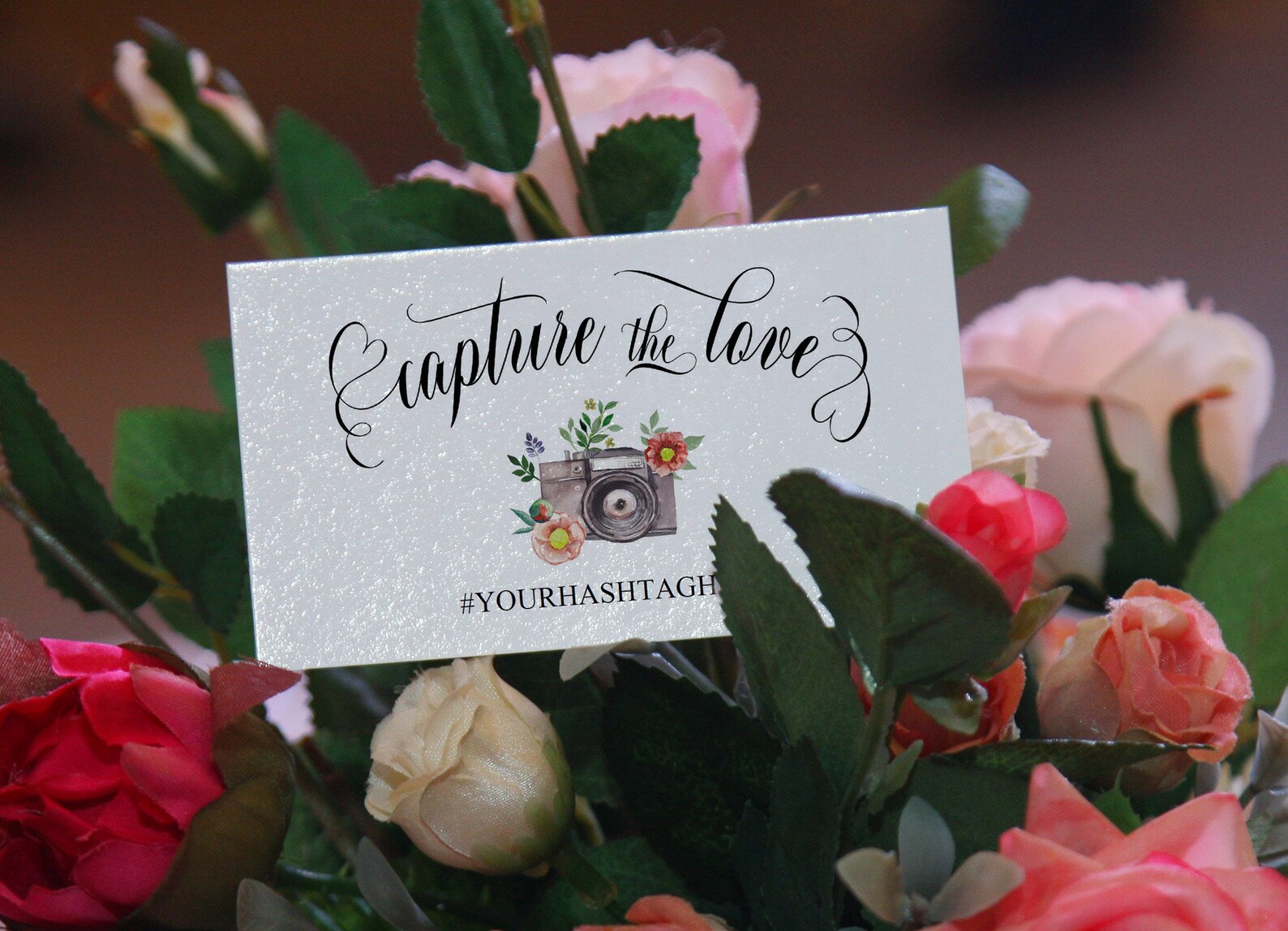 Wedding Hashtag Sign Printable Wedding Signs Wedding Decor - Etsy
