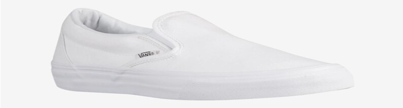 Custom Vans Slip On Mens image 1